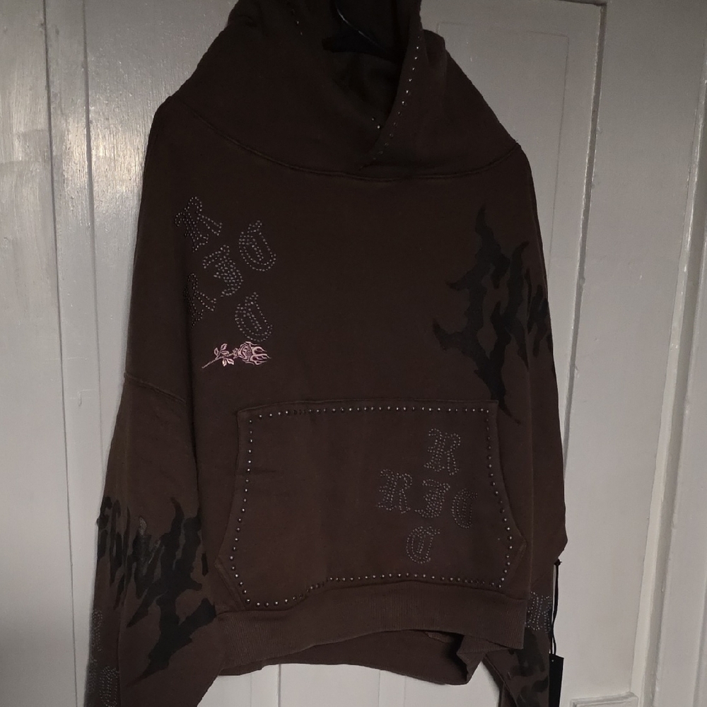 Civil Regime Cropped Hoodie